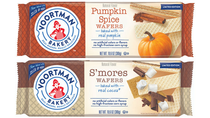Voortman Welcomes Pumpkin Spice And S’mores Flavored Wafers For Fall 2022