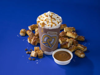 Auntie Anne's Debuts New Salted Caramel Chocolate Frost