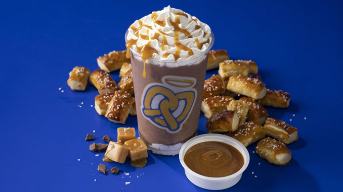 Auntie Anne's Debuts New Salted Caramel Chocolate Frost