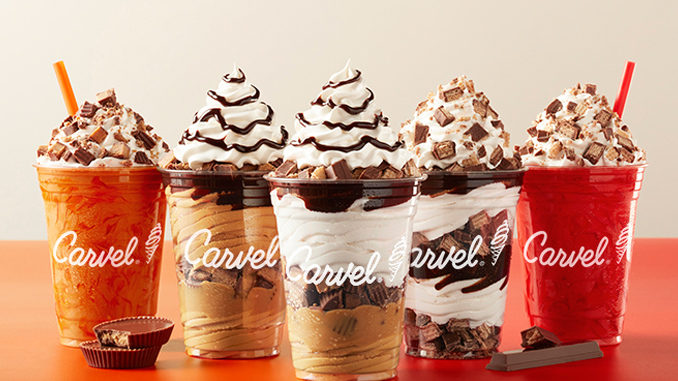 Carvel Introduces New Reese’s And Kit Kat Soft-Serve Treats