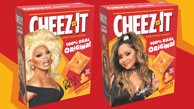 Cheez-It Releases Reality TV Collector’s Cheddition Boxes Featuring Nicole “Snooki” Polizzi And RuPaul