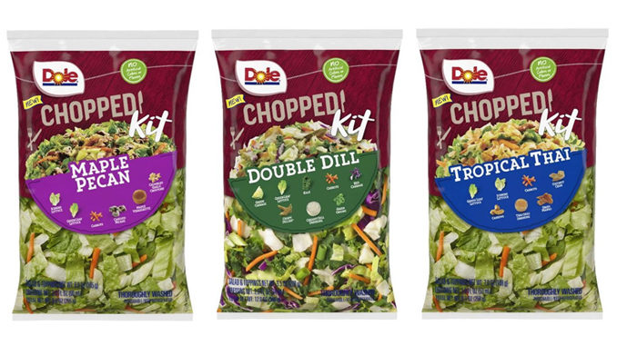 Dole Launches New Maple Pecan, Double Dill, And Tropical Thai Salad Kits