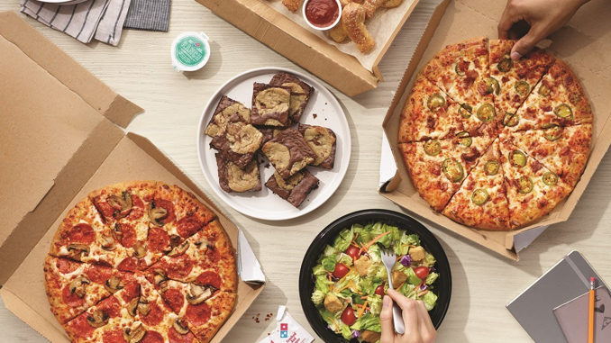 Domino’s Offers 20% Off All Menu-Priced Items Ordered Online Through October 30, 2022