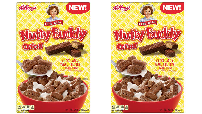 Kellogg’s Unveils New Little Debbie Nutty Buddy Cereal