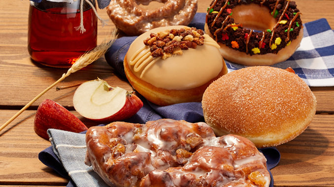 Krispy Kreme Introduces New Apple Fritter As Part Of New Autumn’s Orchard Collection