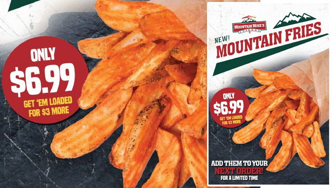 Mountain Mike’s Introduces New Mountain Fries
