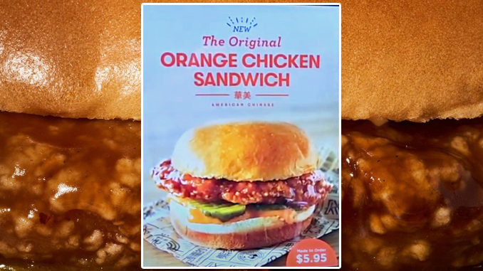 Panda Express Tests New And Improved Original Orange Chicken Sandwich