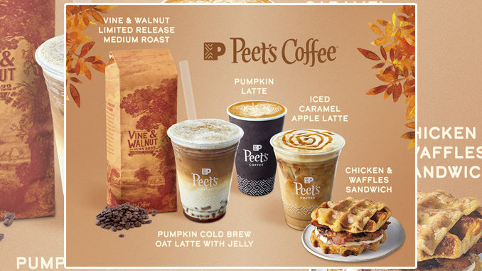 Peet’s Pours New Caramel Apple Latte And More For Fall 2022
