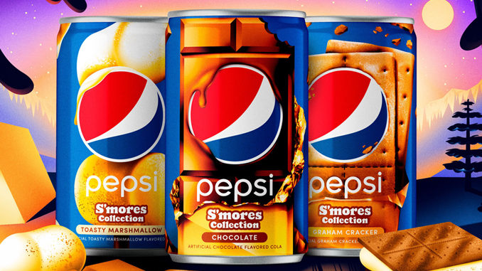 Pepsi Introduces New Line Of S’mores-Inspired Flavors