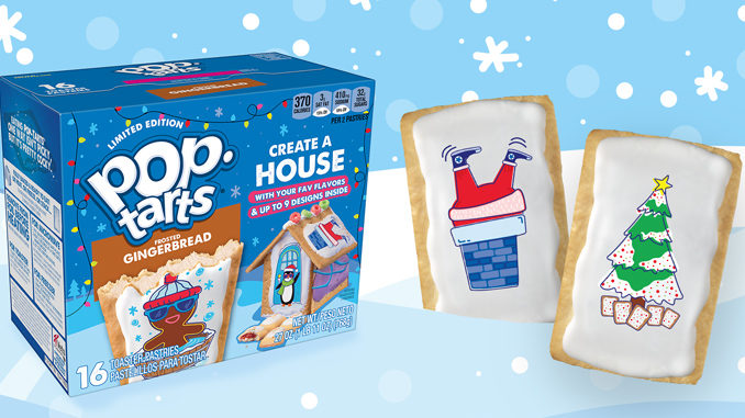 Pop-Tarts Introduces New Frosted Gingerbread Toaster Pastries