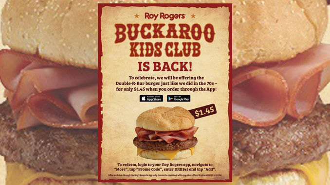 Roy Rogers Brings Back Buckaroos Kids Club