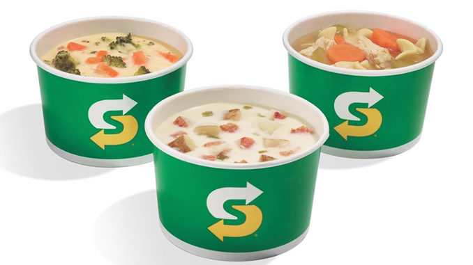 Subway Introduces Revamped Lineup Of Soups And Weekend Soup Deal