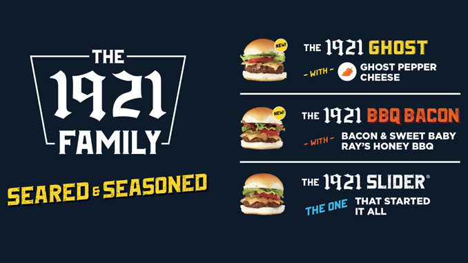 White Castle Adds New 1921 Ghost Slider And New 1921 BBQ Bacon Slider