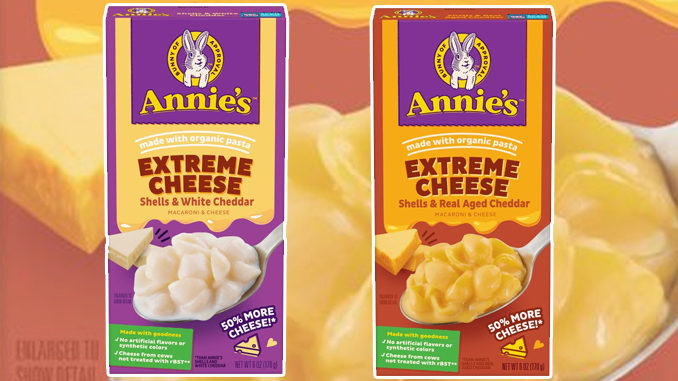 Annie’s Introduces New Extreme Mac & Cheese With 50% More Cheese