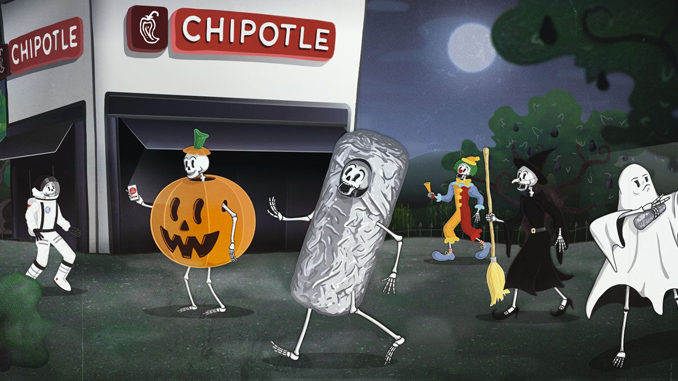 Chipotle Is Bringing Back The Boorito In-Restaurant On October 31, 2022