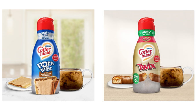 Coffee Mate Unveils New Brown Sugar Cinnamon Pop-Tarts And Zero Sugar Twix Flavored Creamers