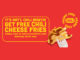 Free Chili Cheese Fries With Any $1 Purchase At Wienerschnitzel On October 10, 2022