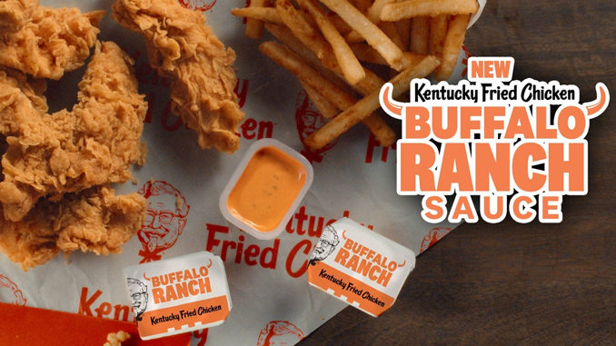 KFC Launches New Buffalo Ranch Sauce Nationwide