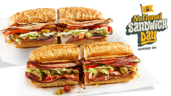 Potbelly Offers Buy One Original Sandwich, Get On Free On November 3, 2022