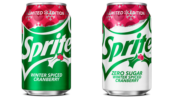 Sprite Welcomes Back Winter Spiced Cranberry For 2022 Holiday Season