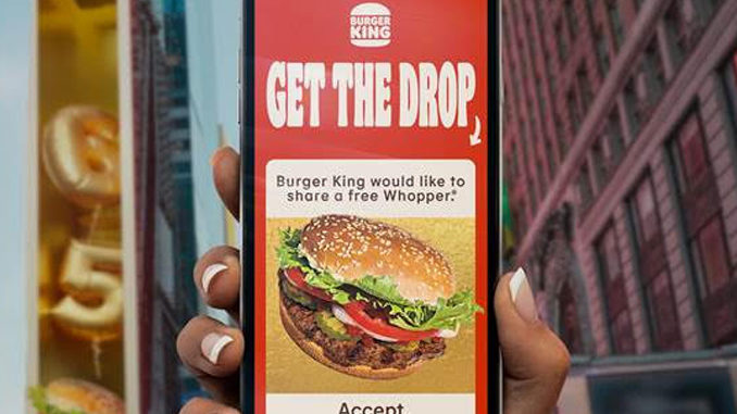 Burger King Giving Away 65,000 Whopper Sandwiches Via AirDrop And Social Media On November 30, 2022