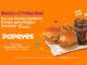 Buy Any Chicken Sandwich Combo At Popeyes, Get A Free Chicken Sandwich From Nov. 25 To Dec. 4, 2022