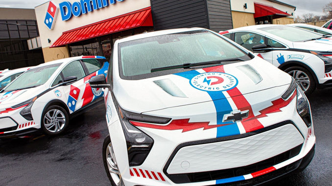 Domino's Electrifies Pizza Delivery With 800 Chevy Bolt Electric Vehicles