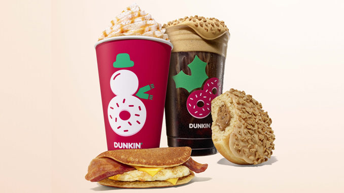 Dunkin’ Debuts New Cookie Butter Cold Brew, Cookie Butter Donut And More As Part Of 2022 Holiday Menu