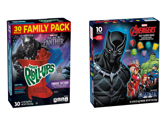 General Mills Launches New Black Panther Fruit Roll-Ups And New Marvel  Avengers Character Fruit Snacks - Chew Boom