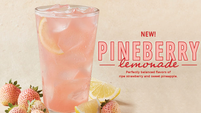 Hot Dog On A Stick Pours New Pineberry Lemonade