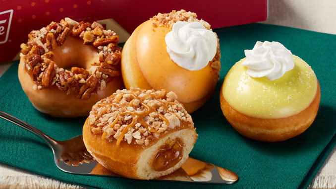 Krispy Kreme Introduces New Thanksgiving Mini Pie Doughnuts