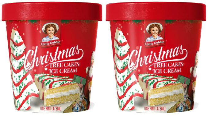 Little Debbie Christmas Tree Cakes Ice Cream Available Now At Walmart For 2022 Holiday Season