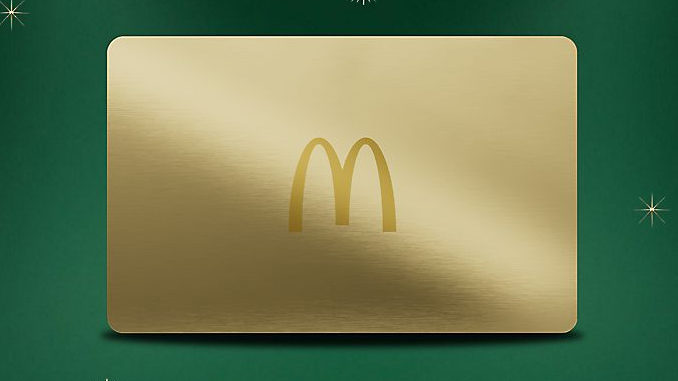 McDonald’s Offers Free Food For Life As Part Of McGold Card Giveaway Starting December 5, 2022