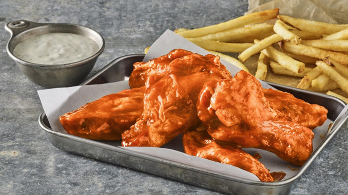 Smashburger Adds New Buffalo Wings Flavor And New Blue Cheese Dipping Sauce
