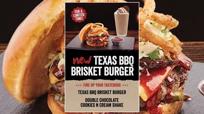 The Counter Introduces New Texas-Style BBQ Brisket Burger And Double Chocolate Cookies N Cream Shake