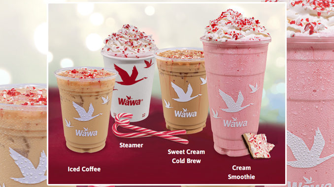 Wawa Offers Peppermint Bark Beverages For 2022 Holiday Season