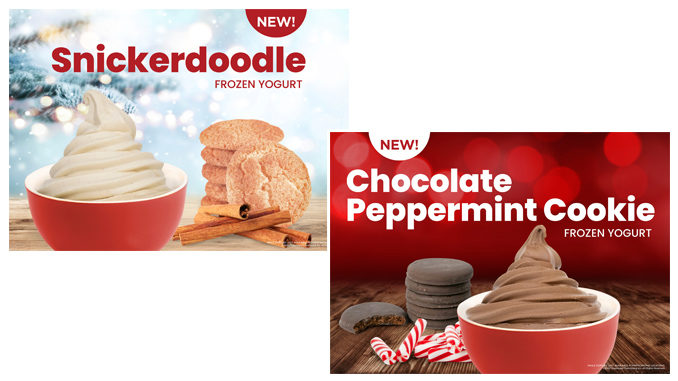 Yogurtland Introduces New Snickerdoodle And Chocolate Peppermint Cookie Frozen Yogurt Flavors
