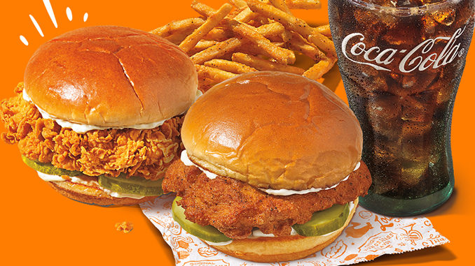 Buy Any Chicken Sandwich Combo, Get One Free Chicken Sandwich At Popeyes From December 19 through January 1, 2023