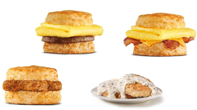 Hardee’s Offers 2 For $5 Breakfast Biscuits Deal Through February 7, 2023