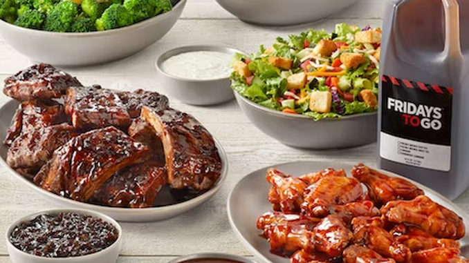TGI Fridays Offers 25% Off Platters, Party Trays, And Family Meal Bundles Every Weekend Through January 1, 2023