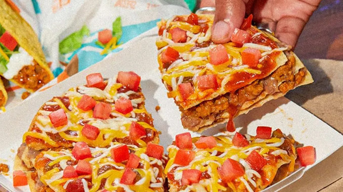 Taco Bell Tests New Triple Crunch Mexican Pizza In Omaha, NE Starting December 22, 2022