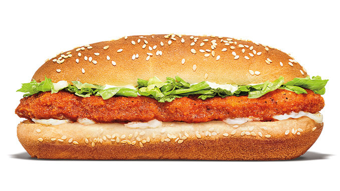 Burger King Tests New Fiery Original Chicken Sandwich