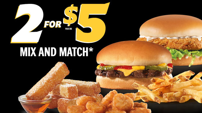 Carl's Jr. Puts Together 2 For $5 Mix And Match Value Bundle