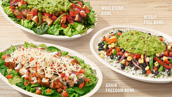 Chipotle Introduces 7 New Lifestyle Bowls
