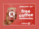 Circle K Offers Free Any Size Coffee On January 25, 2023