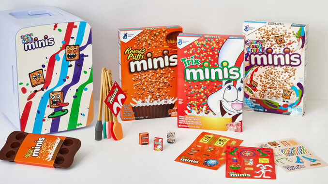 General Mills Celebrates Debut Of New Mini Cereals With New Mini Kitchen Accessories