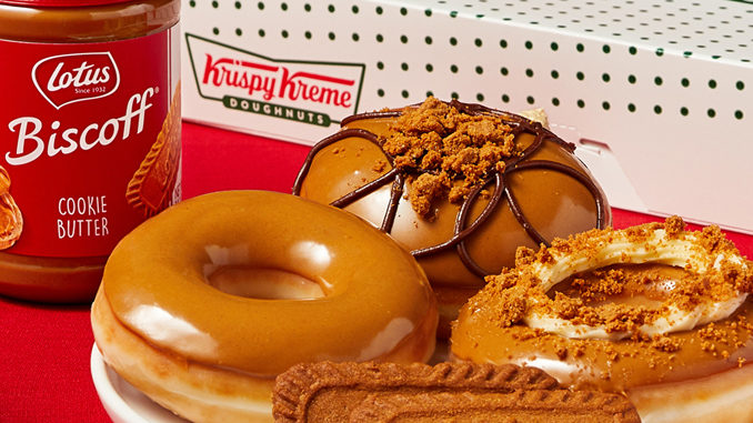 Krispy Kreme Launches New Biscoff Doughnut Collection
