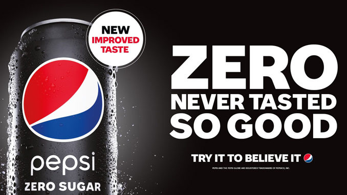 New And Improved Pepsi Zero Sugar Hits Shelves Nationwide