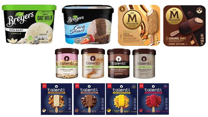 Unilever Ice Cream Welcomes 12 New Products From Breyers, Magnum Ice Cream And Talenti