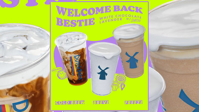 White Chocolate Lavender Returns To Dutch Bros As A Cold Brew, Breve And Freeze